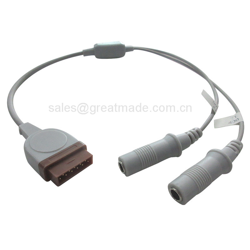 TP039 til GE temperaturføler adapterkabel TP039 for GE temperature probe adapter cable