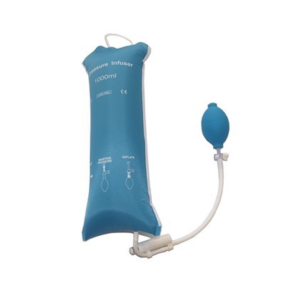 Trykinfusionspose, med trykdisplay