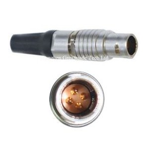 4 pins 0B Metal Aviation Electric Connector, Small kabel Male Connector for Female, Circular Metal Push Pull Plug Socket