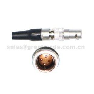 Messing Push Pull Connector 4 pins Metal Wire Connector FGG.00B.304 Automotive Wire Connector With CE ROHS TUV