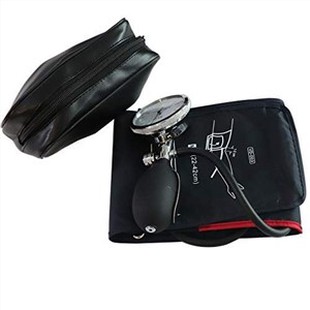 Voksen Ekstra længere manuel blodtryk manchet, 22-42 cm arm omkreds enkelt rør manchet med trykmåler og inflation pære