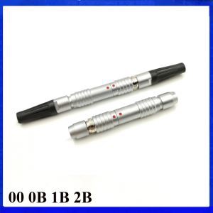 FGG PHG Connector 00 0B 1B 2B serie push-pull selvlåsende Mand lige Stik / Kvinde Socket