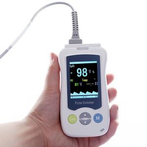 Medicinsk mini -håndholdt pulsoximeter