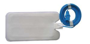 Monopolære engangs plade med kabel