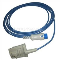 Brug med Mindray Beneview T5 / T6 / T8 Genbrugelige Voksne Silikone Soft Tip Spo2 Sensor